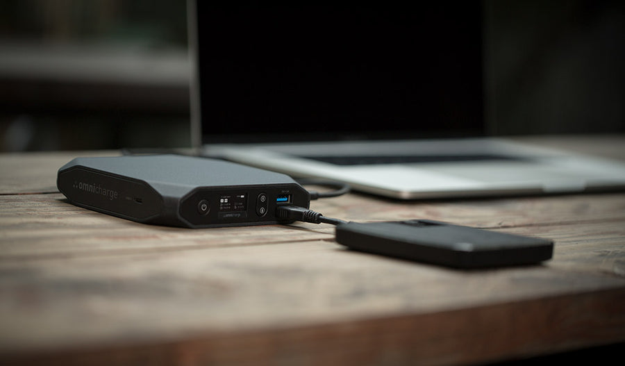 Power Up Your MacBook Pro On The Go With Omnicharge's USB-C Charger