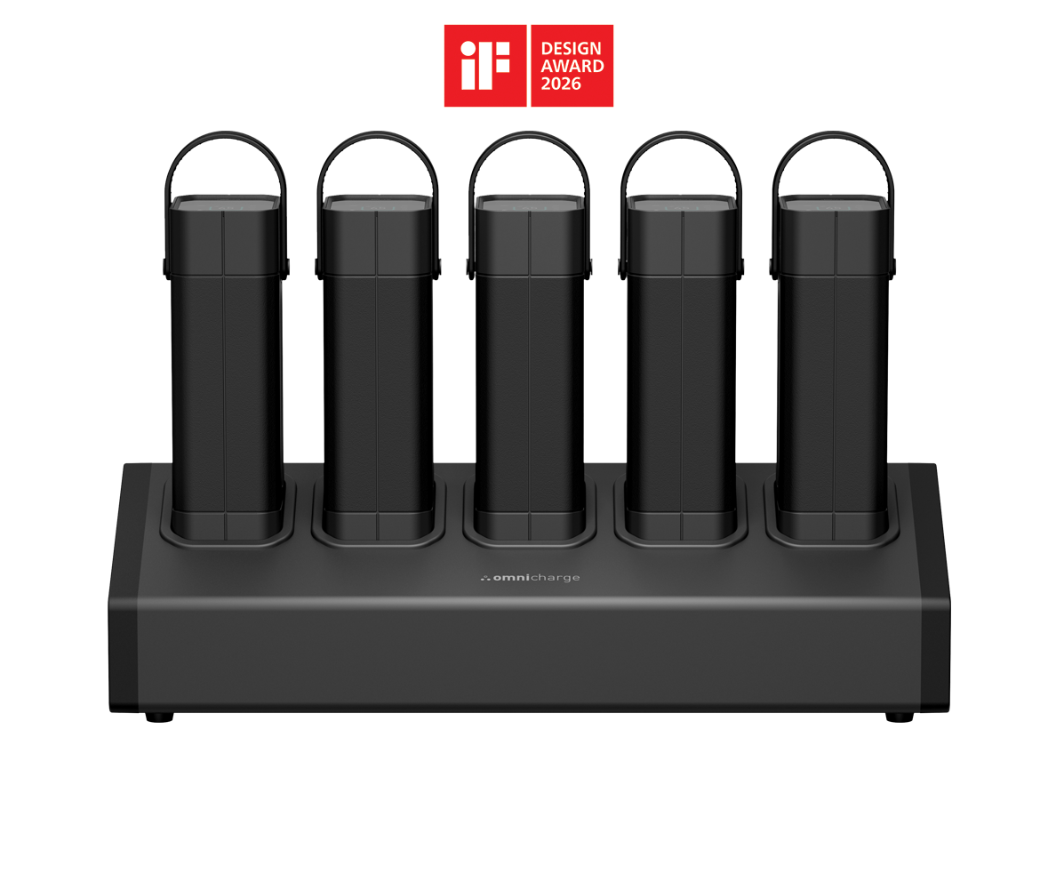 Omni Power Station 80C+ 5-Bay, highest capacity