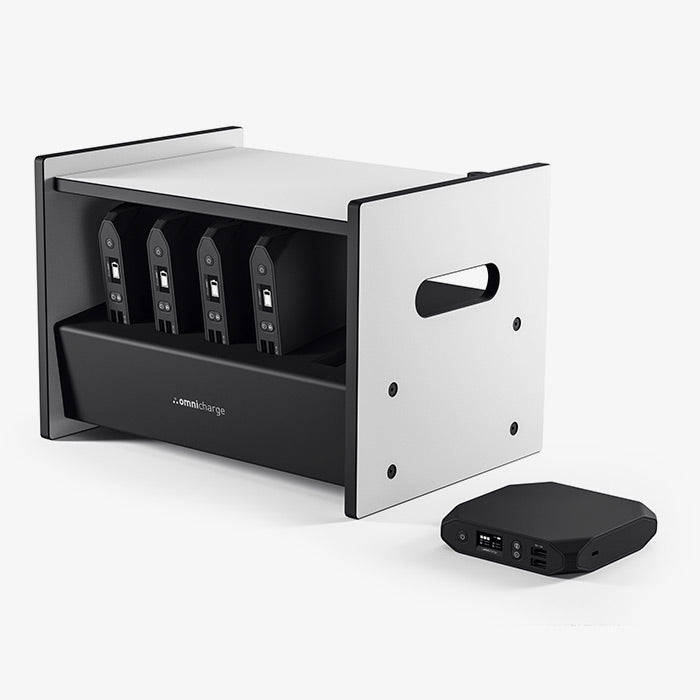 Portable Charging Station | Omni Locker Station 20C 5 Bay | Omnicharge